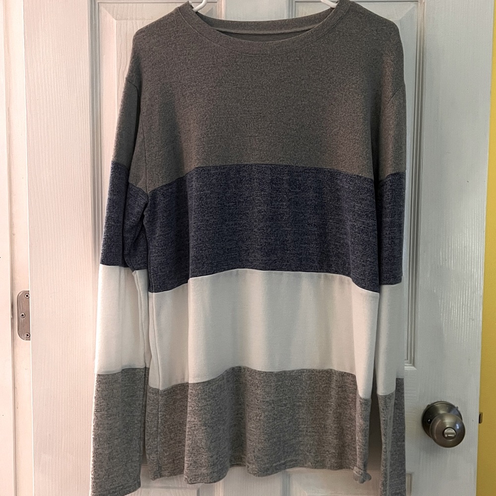 Long Sleeve Striped Top